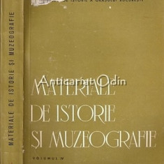 Materiale De Istorie Si Muzeografie IV - Florian Georgescu