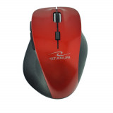Cumpara ieftin Mouse fara fir, 6D, Bluetooth v.5.0, Titanum Fornax 94658, 110 x 70 x 40 mm, 1600 DPI, rosu
