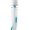 Vibrator Masaj Pretty Love Aylins, 7 Moduri Vibratii, 5 Viteze, Silicon, USB, Alb/Albastru, 24 cm
