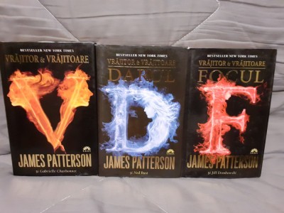 VRAJITOR SI VRAJITOARE-JAMES PATTERSON (3 VOL) foto