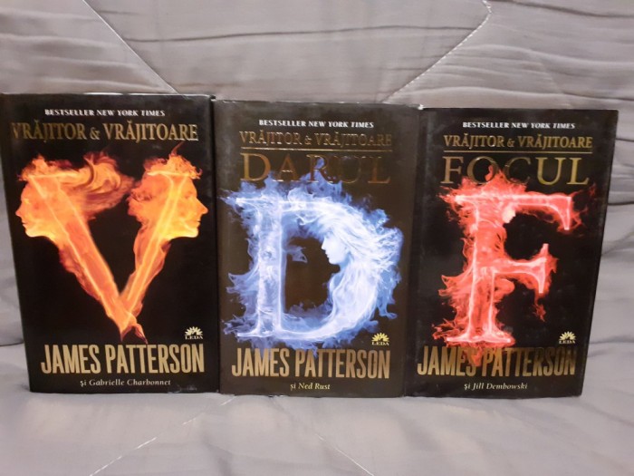 VRAJITOR SI VRAJITOARE-JAMES PATTERSON (3 VOL)