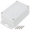 Carcasă Universală Policarbonat Gri 70x105x40mm