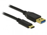 Cablu USB 3.1-A (host) la USB tip C (device) T-T 0.5m, Delock 83869