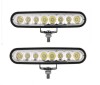 2 x 8 Led diode ,DRL, lumina de zi, lumina de lucru, camion, lumini offroad, ATV, 4x4 12 / 24V