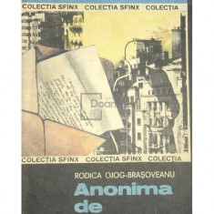 Rodica Ojog-Brașoveanu - Anonima de miercuri (editia 1984)