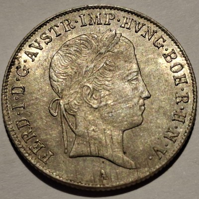 Austria 20 kreuzer 1841 A / Viena argint Ferdinand I foto