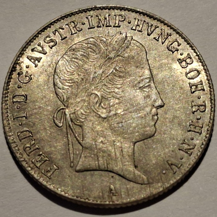 Austria 20 kreuzer 1841 A / Viena argint Ferdinand I