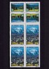 ✅ RO 2002 LP 1587 , &quot;Anul muntilor/ecoturismului &quot;,serie in bloc : 4 + TB ,MNH, Natura, Nestampilat
