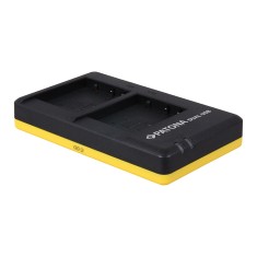 Incarcator Patona Dual Quick-Charger Slim micro-USB DMW-BLG10 pentru Panasonic DMC-GF6 DMC-GX80-1950