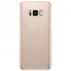 Husa Plastic Samsung Galaxy S8+ G955 Clear Cover EF-QG955CPEGWW Roz Originala foto