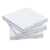 Cutie pizza carton alb 320 x 320 x 35 mm, set 50 bucati
