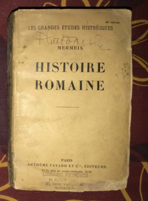 Histoire romaine / Mermeix