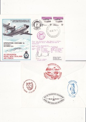 Circulatie Noua Zeelanda - tema Antarctica,vapoare,aviatie, exploratori-FDC 1978 foto