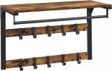 Cumpara ieftin Cuier, Vasagle, Maro-Negru, 80x30x42 cm