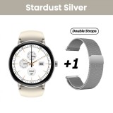 Cumpara ieftin Smartwatch Zeblaze Lily 2 Argintiu, 1.2 Ultra HD AMOLED, HRV, ECG, Monitorizare sanatate, Functii sport, Bluetooth Call, 200 mAh, Android 5.0 or iOS 1