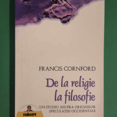 De la religie la filosofie - Francis Cornford