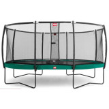 Trambulina copii Berg Grand Favorit Regular 520 Green cu Plasa protectie Comfort, Berg Toys