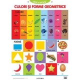 Descopera! Culori si forme geometrice (planse educationale) - Litera