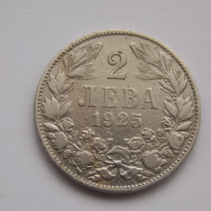 2 LEVA 1925 BULGARIA