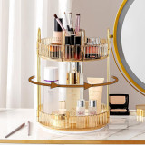 Dace 360 Rotating Machiaj Organizer, Organizator de Parfum de Capacitate Mare pe