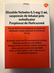 Flixotide Nebules 0.5mg/2ml - suspensie de inhalat prin nebulizator - 10.2021 foto