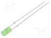 Dioda LED, 3mm, verde, 1120mcd, 10mA, 12V, OPTOSUPPLY - OSG5DA3HE4B-12V