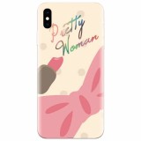 Husa silicon pentru Apple Iphone XS, Cute Girly