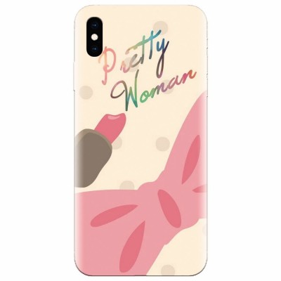 Husa silicon pentru Apple Iphone XS Max, Cute Girly foto