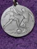 Medalie/distintie Sportiva Argintie FOTBAL/FOTBALISTI-1978-,2,9 cm diametru