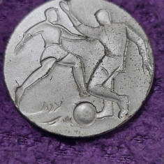 Medalie/distintie Sportiva Argintie FOTBAL/FOTBALISTI-1978-,2,9 cm diametru