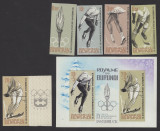 BURUNDI 1964 JOCURILE DE IARNA INNSBRUCK NEDANTELAT MICHEL 74 EURO, Nestampilat