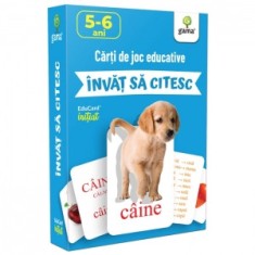 Invat sa citesc. Carti de joc educative