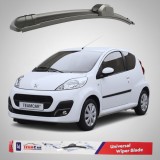 Ștergător Peugeot 107 3 uși Facelift II (2012&ndash;2014) Flat | Față &ndash; TeamCar&reg;