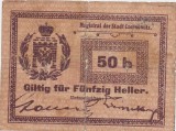 Cernauti Bucovina 50 heller 1914 uzat