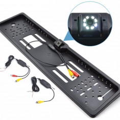 Camera Video Auto Marsarier cu led Xentech Light Suport Numar Auto, Unghi filmare 170 grade