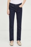 Levi&#039;s jeans 712 SLIM WELT POCKET femei, culoarea albastru marin A6199.0002