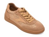 Cumpara ieftin Pantofi sport FLAVIA PASSINI maro, 18381, din material textil si piele naturala