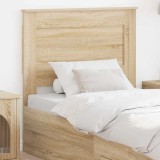 vidaXL Tăblie cap cu headboard Stejar Sonoma 75 cm Lemn compozit 887499