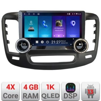 Navigatie Chrysler 200 2015-2019 Edotec 4+64 10.5 inch Incell 1K android Wifi 5Ghz gps internet Kit-200C CarStore Technology foto