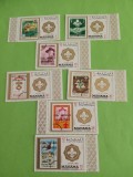 MANAMA, SCUTISM - 7 VALORI MNH