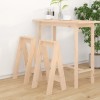 Gossi scaune, 2 buc., 40x40x75 cm, lemn masiv de pin