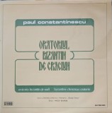 Disc vinil, LP. Oratoriul Bizantin De Craciun. SET 2 DISCURI VINIL-Paul Constantinescu, Corul Filarmonicii -279474