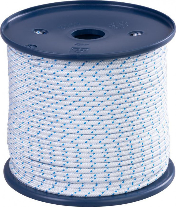 Strend Pro Premium rope, Kru&Aring;&frac34;berk, cablu de pornire, 3 mm, alb/albastru, pachet. 100m
