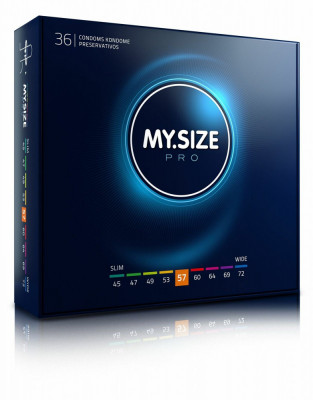 Prezervative MySize PRO marimea 57 mm x 36 buc foto