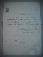 HOPCT DOCUMENT VECHI NR 438 MICHEL CLARA-EVREU -SCOALA NR 3 FETE BOTOSANI 1949