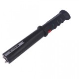 Baston cu electrosoc pentru autoaparare negru, husa cu prindere la curea,