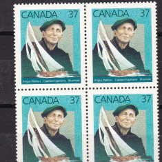 Canada 1988 navigatie MI 1195 bloc de 4 MNH w59