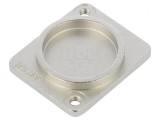 Capac de protecție XLR argintiu metalic standard, CLIFF