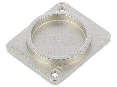 Capac de protecție XLR argintiu metalic standard foto