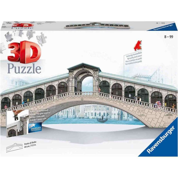 Puzzle 3D Podul Rialto, 216 Piese